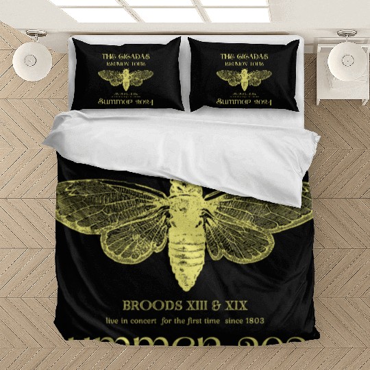 The Cicadas Reunion Summer 2024 Cicada Nature Love Bedding Sets