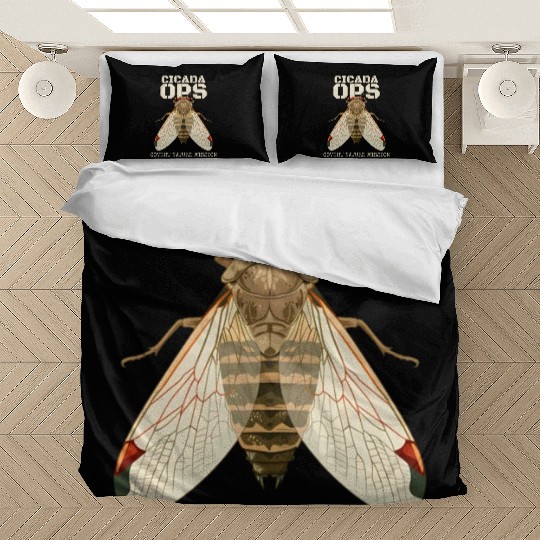 Cicada-Entomology-Insect-Nature- Bedding Sets