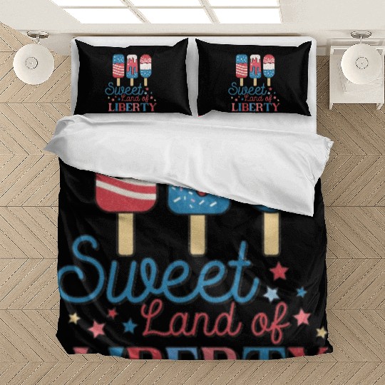 sweet land of liberty 4thJuly Bedding Sets
