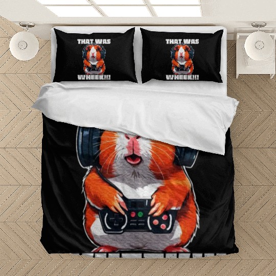 That Was Wheek Guinea Pig Gamer Animal Lover Bedding Sets