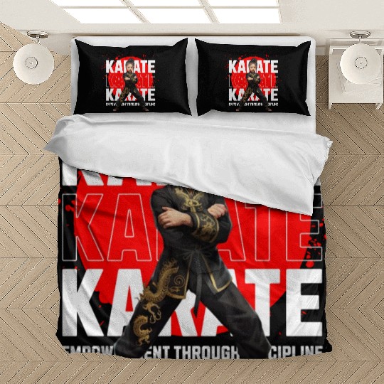 Karate Enthusiast Martial Arts Fan for a Karate Bedding Sets