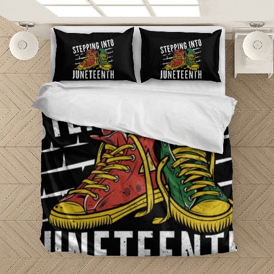 Stepping Into Juneteenth 2024 Afro American Bedding Sets