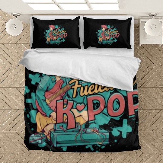 K-Pop Korean Music Fueled By K-Pop Bedding Sets