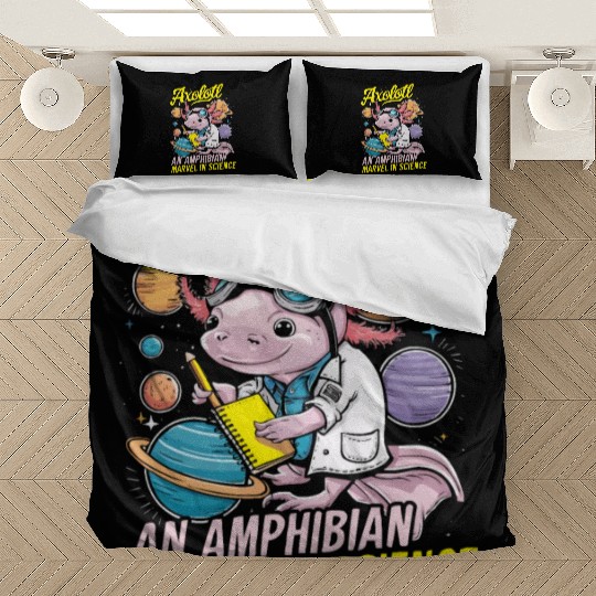 Axolotl Science Teacher Mexican Salamander Bedding Sets