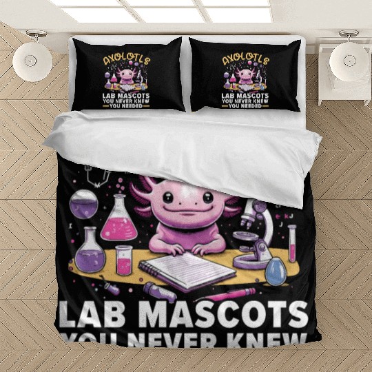Axolotl Science Teacher Mexican Salamander Bedding Sets