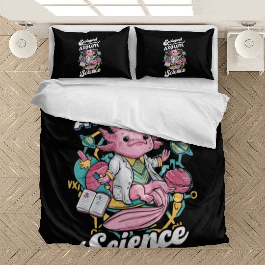 Axolotl Science Teacher Mexican Salamander Bedding Sets