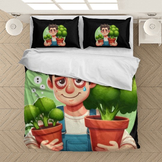 Broccoli Gardener Bedding Sets