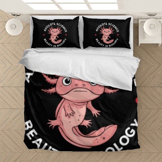 Axolotl Science Teacher Mexican Salamander Bedding Sets