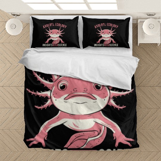 Axolotl Science Teacher Mexican Salamander Bedding Sets