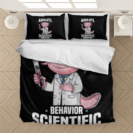 Axolotl Science Teacher Mexican Salamander Bedding Sets
