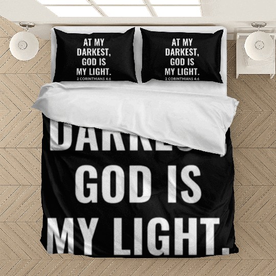 God Is My Light Bedding Sets