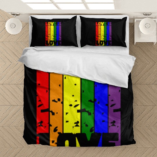 Love is Love: Celebrate Pride and Unity Bedding Sets