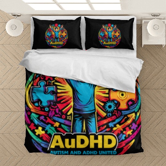 AuDHD Autism ADHD Autistic Spectrum Neurodiversity Bedding Sets