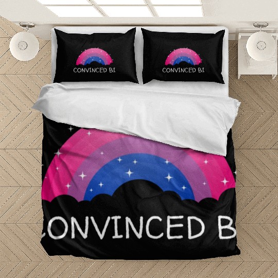 Convinced Bi Bisexual LGBTQ Bi Pride LGBT Pride Mo Bedding Sets