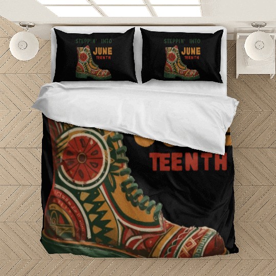 Stepping into juneteenth 1865 independence day Bedding Sets