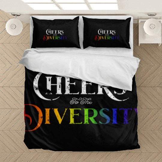 Love Is Love Gay Pride Colors Of Rainbow LGBTQ+ Bedding Sets