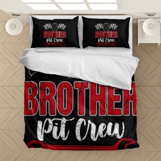 Racing Family Brother Pit Crew Birthday Party Bedding Sets