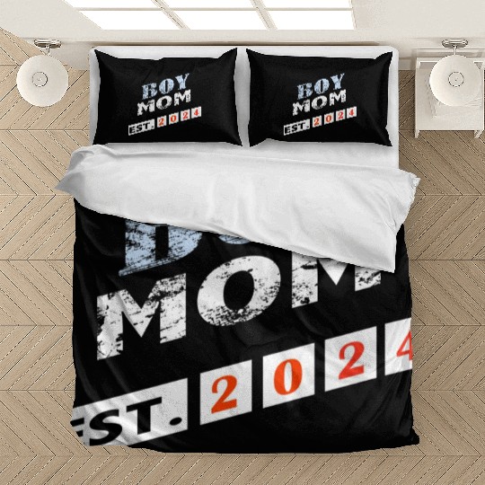 Boy Mom - est. 2024 Bedding Sets