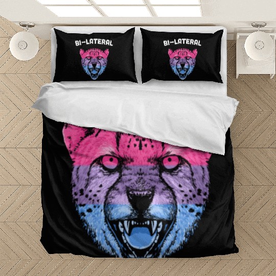 Bilateral Bisexual LGBTQ Bi Pride Asexual Pride Mo Bedding Sets