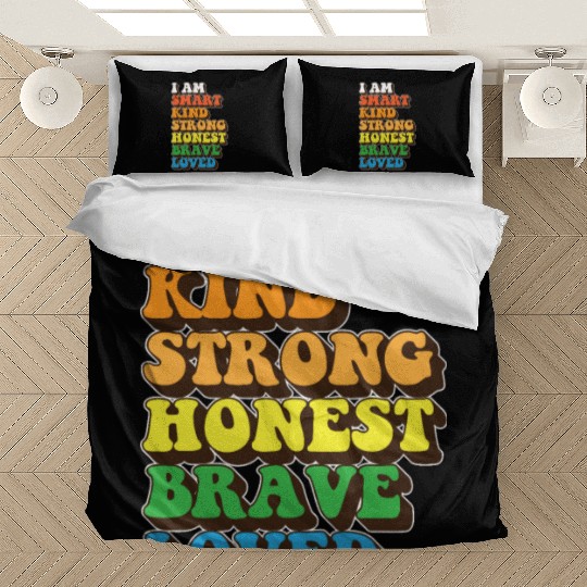 Daily Affirmation Uplifting Quotes Positive Bedding Sets