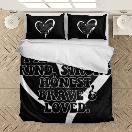 Daily Affirmation Uplifting Quotes Positive Bedding Sets