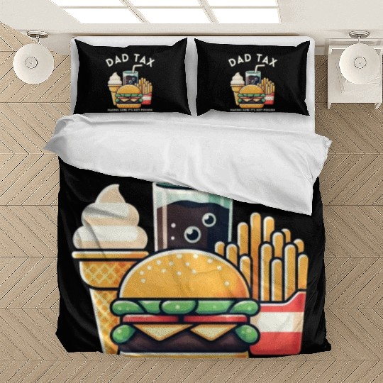 Funny Dad Tax Making Sure It's Not Poison Bedding Sets