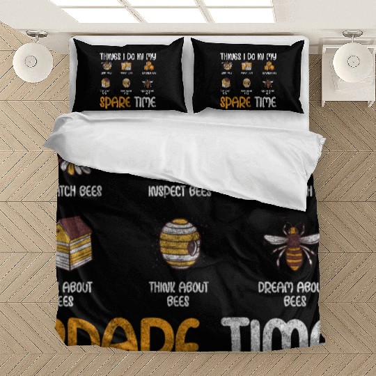 Honey Bee Bees Useful Summer Bedding Sets