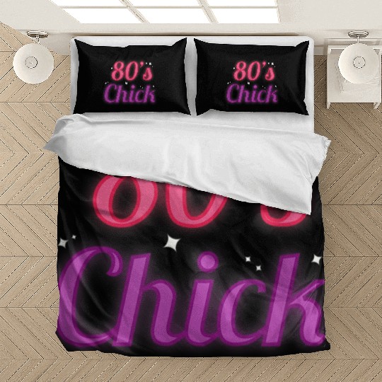 Retro 80s Day Clothes Bedding Sets