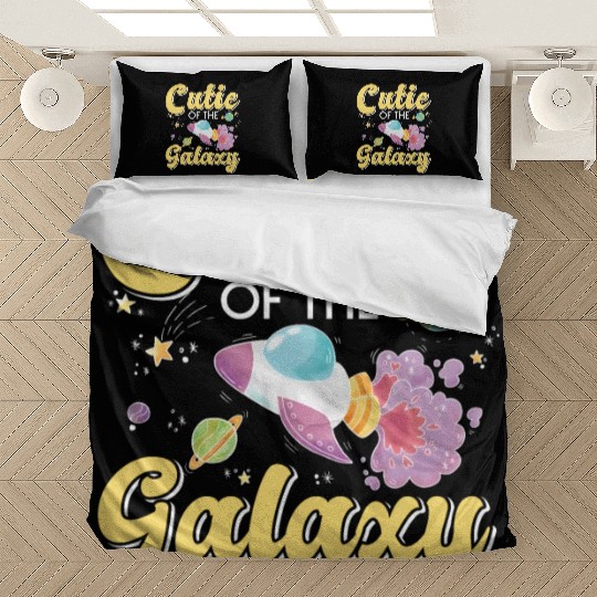 Galactically Sweet: "Cutie Of The Galaxy" Girls, Bedding Sets