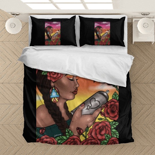 Graffiti garden Bedding Sets