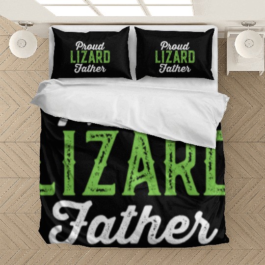 Proud Lizard Father Bedding Sets - Funny Pet Reptile