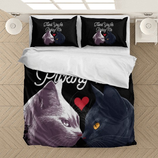 Thank You for Picking Me Funny Valentines Day Humo Bedding Sets
