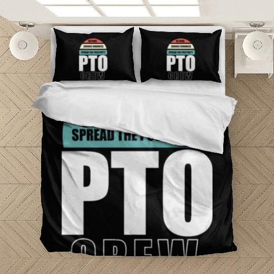 PTO Crew School Volunteer Parent Teacher Bedding Sets