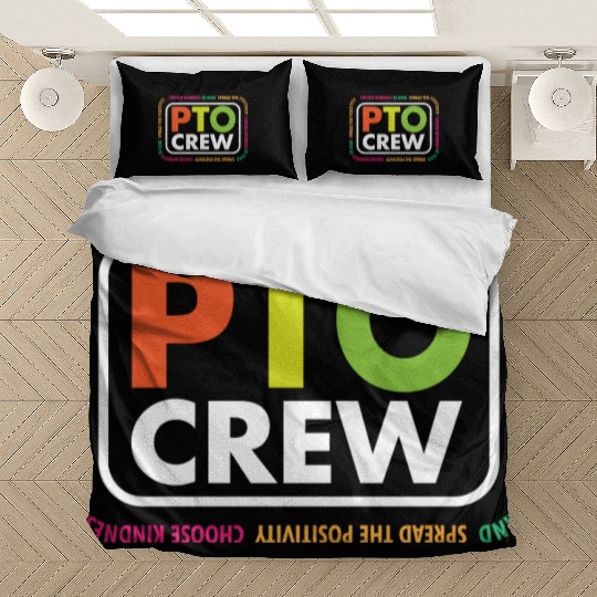 PTO Crew School Volunteer Parent Teacher Bedding Sets