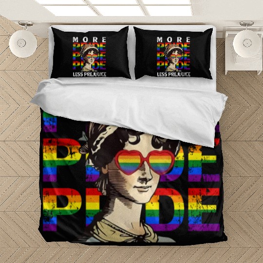 More Pride Less Prejudice Pride Month Bedding Sets