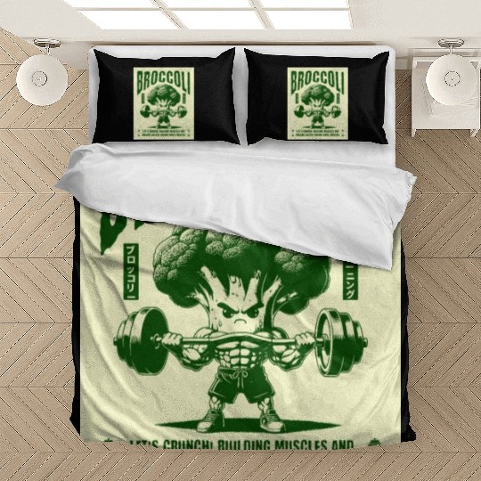 Broccoli fitness. Bedding Sets