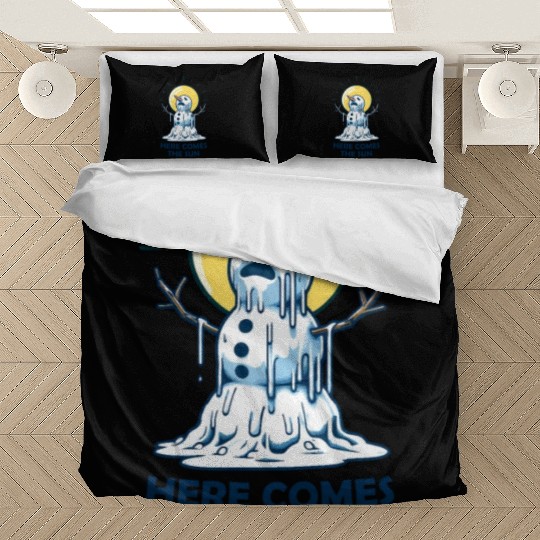Here Comes The Sun Snowman Bedding Sets