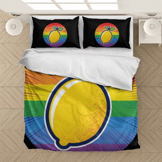 LGBTQ Lemon Bedding Sets