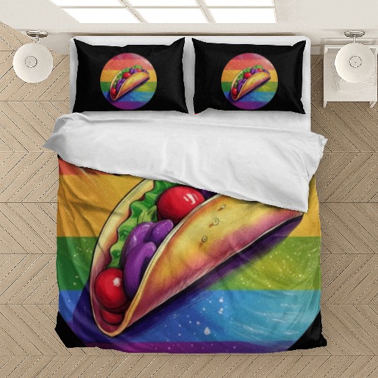 LGBTQ Taco Bedding Sets