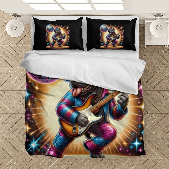 Disco Cane Corso dog Bedding Sets