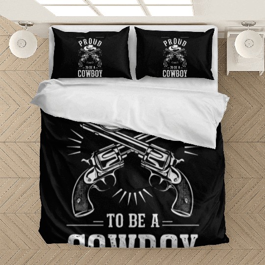 Cowboy Lifestyle Western Theme with Horses and Bedding Sets
