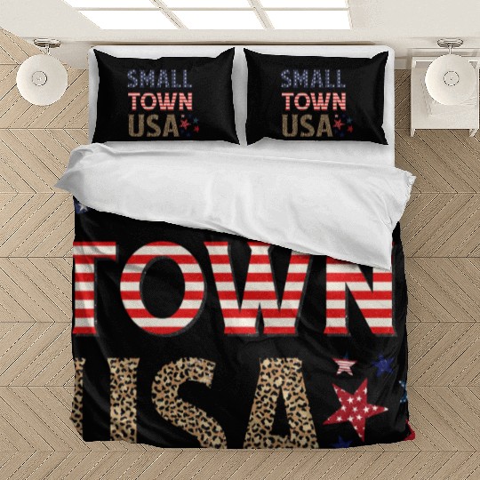 SMALL TOWN USA Bedding Sets
