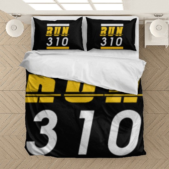 Los Angeles "RUN 310" Athlete Runners fitness gym Bedding Sets