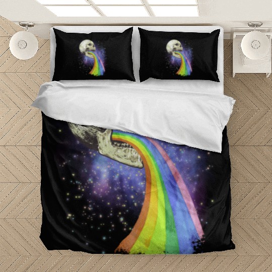 Live Love Lucifer Goth Festival Death Metal Bedding Sets