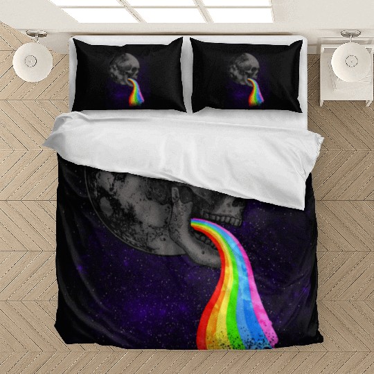 Live Love Lucifer Goth Festival Death Metal Bedding Sets