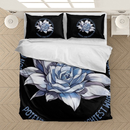 Floral Gem of Determination Bedding Sets