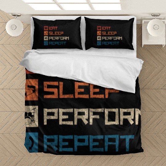 Street Musician Show Tip Stage Bedding Sets