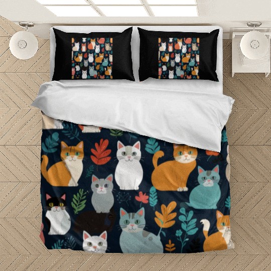 Catty Camouflage Bedding Sets