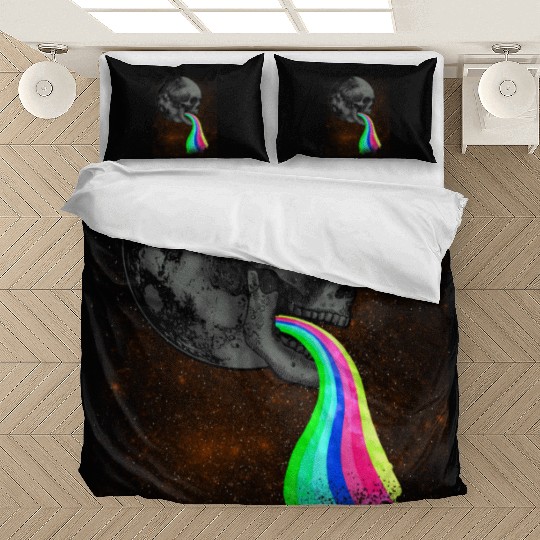 Goth Rock Satan Unicorn Festivals Death Metal Bedding Sets