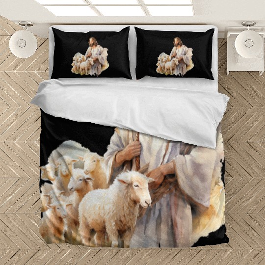 Lord Jesus Church Sheep Peace Bedding Sets